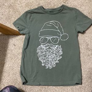 Adorable Santa T shirt. Youth 8